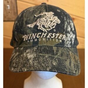 Winchester Logo Embroidery Baseball SnapBack Cap Hat Hunting Outdoor